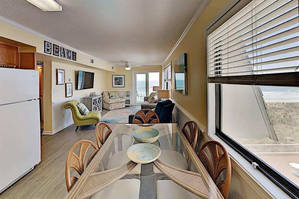 *2Br Oceanfront Retreat*King Ensuite*Pool*Nmb Cherry Grove*Pc4 マートルビーチ エクステリア 写真