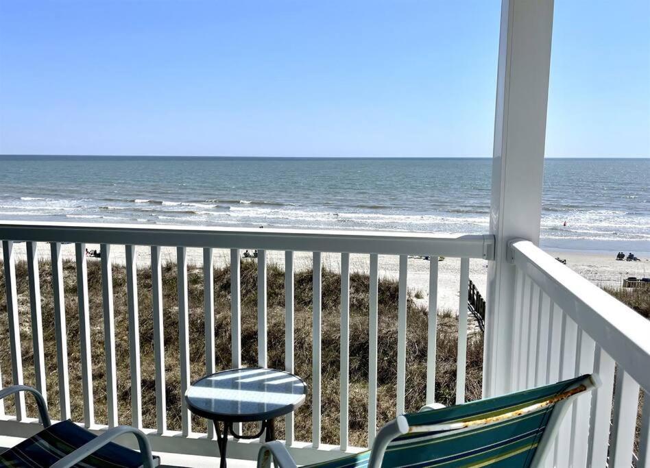 *2Br Oceanfront Retreat*King Ensuite*Pool*Nmb Cherry Grove*Pc4 マートルビーチ エクステリア 写真