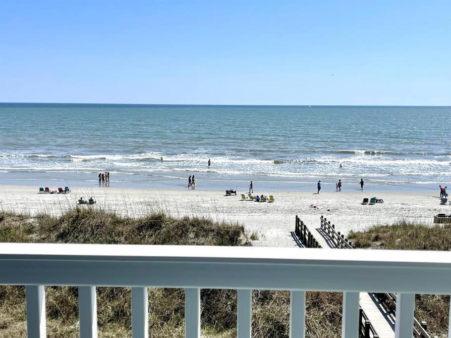 *2Br Oceanfront Retreat*King Ensuite*Pool*Nmb Cherry Grove*Pc4 マートルビーチ エクステリア 写真