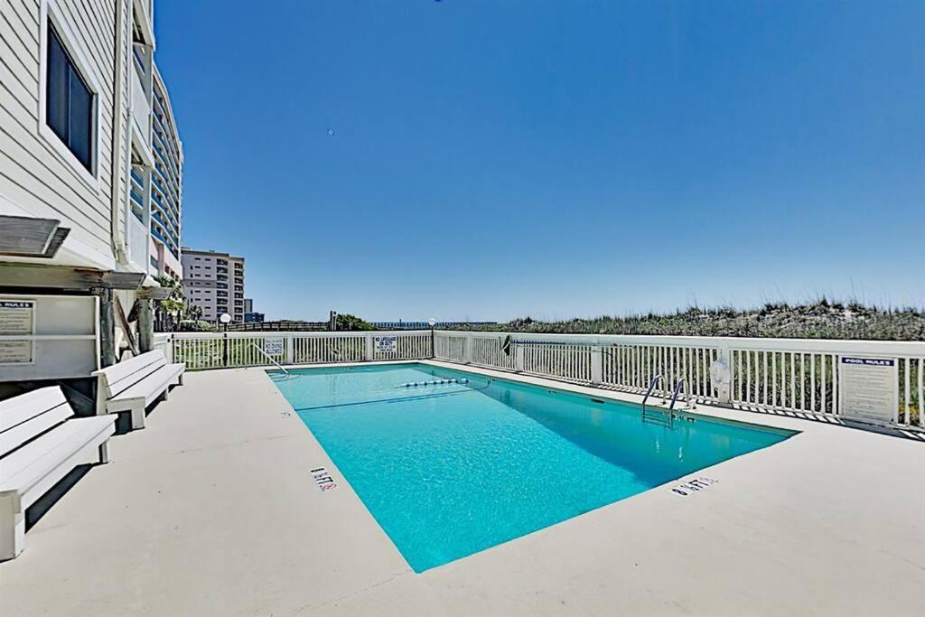 *2Br Oceanfront Retreat*King Ensuite*Pool*Nmb Cherry Grove*Pc4 マートルビーチ エクステリア 写真