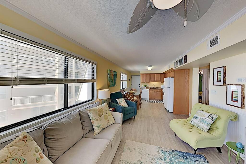 *2Br Oceanfront Retreat*King Ensuite*Pool*Nmb Cherry Grove*Pc4 マートルビーチ エクステリア 写真