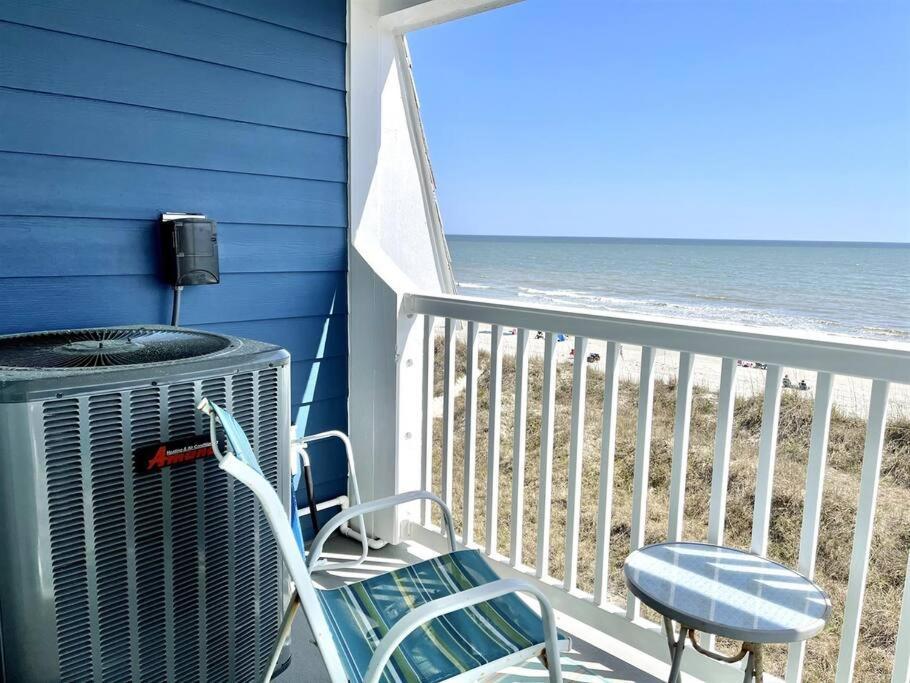 *2Br Oceanfront Retreat*King Ensuite*Pool*Nmb Cherry Grove*Pc4 マートルビーチ エクステリア 写真