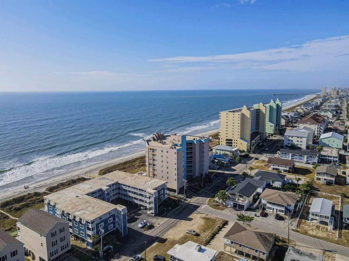 *2Br Oceanfront Retreat*King Ensuite*Pool*Nmb Cherry Grove*Pc4 マートルビーチ エクステリア 写真