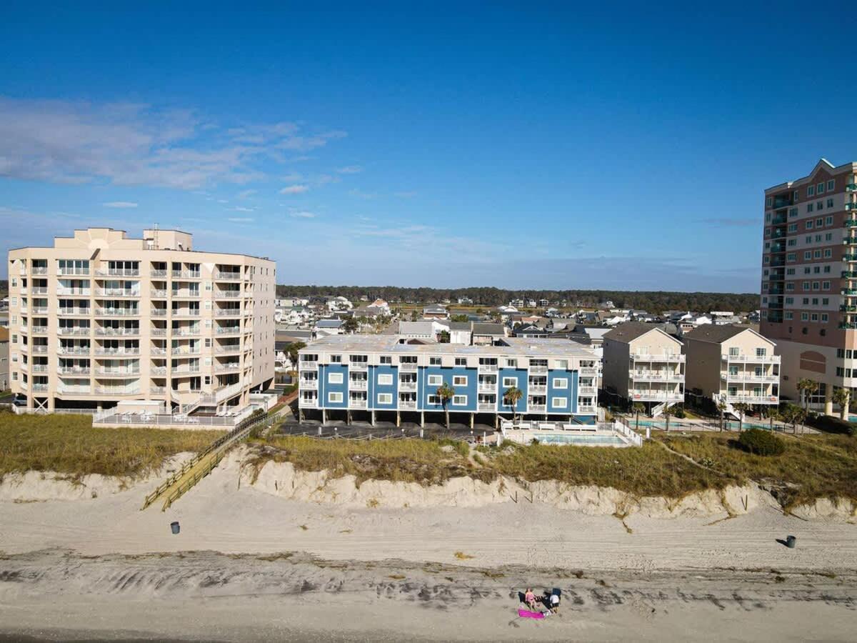 *2Br Oceanfront Retreat*King Ensuite*Pool*Nmb Cherry Grove*Pc4 マートルビーチ エクステリア 写真