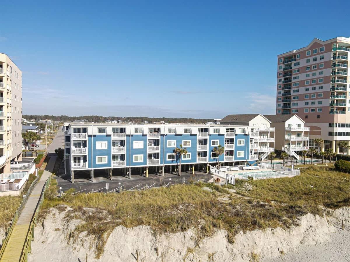 *2Br Oceanfront Retreat*King Ensuite*Pool*Nmb Cherry Grove*Pc4 マートルビーチ エクステリア 写真